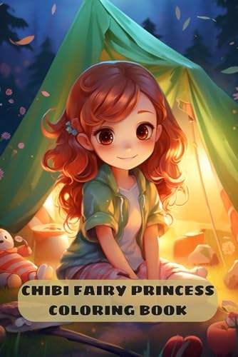 Chibi Fairy Princess Coloring Book for Teens: Adorable Fairies Coloring Pages with Whimsical Little Fairytale Princesses Miniature Illustrations von Independently published